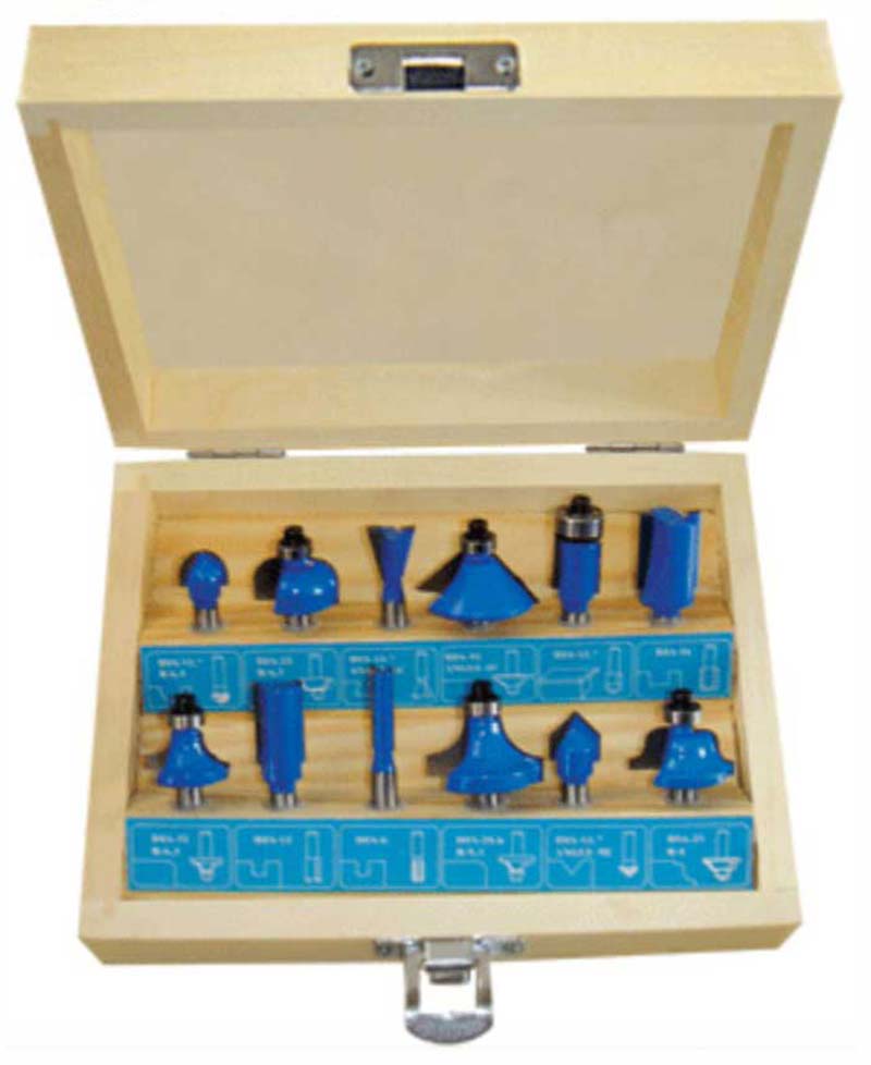 12 sets of woodworking milling cutters - B