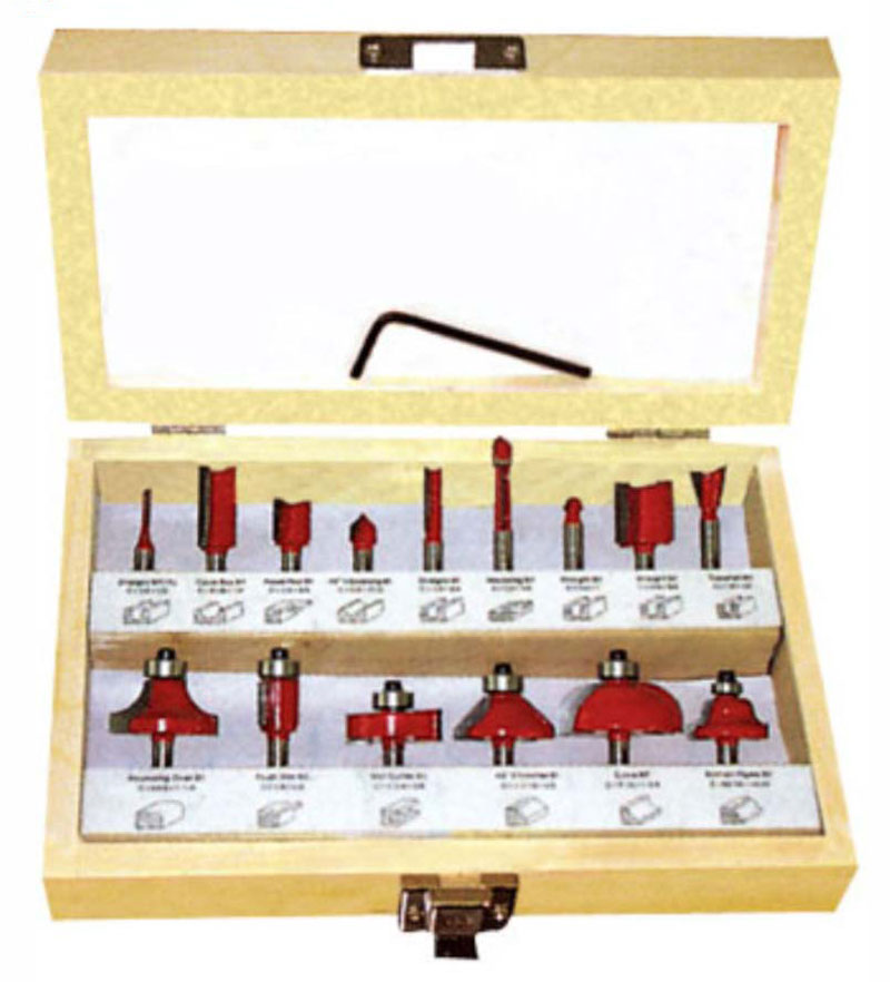 15支装木工铣刀-C