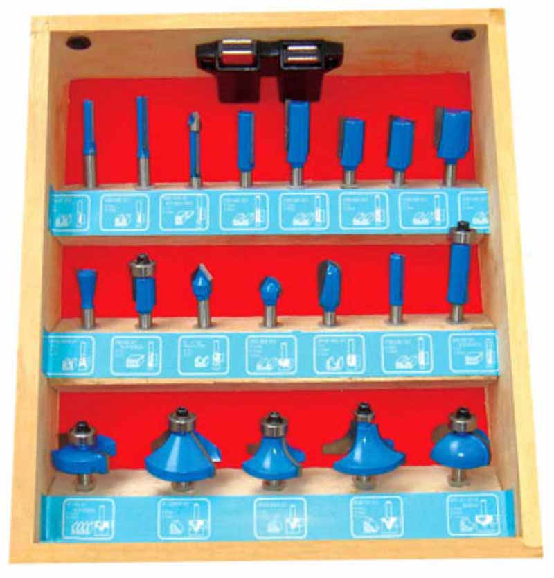 20支装木工铣刀-A